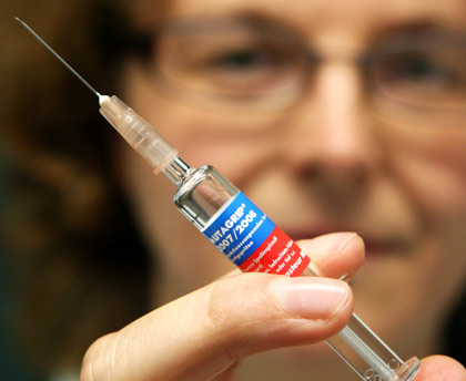 swine flu vaccination